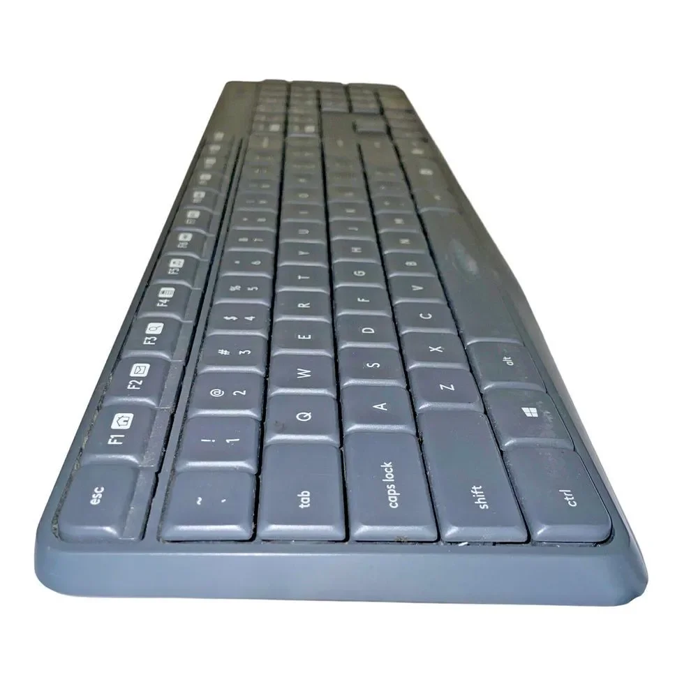 Logitech K235 Gray Wireless Keyboard‎ Without USB Adapter And Mouse
